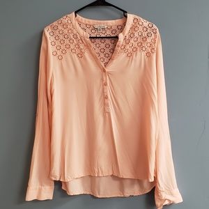 American Eagle Outfitters Peach Tunic